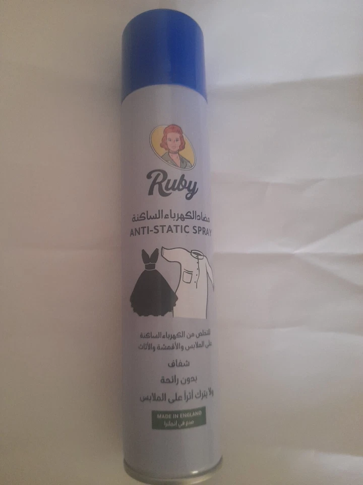 3X BOTTLES OF ANTI-STATIC SPRAY350ML CLEAR ANTISTATIC SPRAY FOR CLOTHING/CARPETS - Image 3 of 3