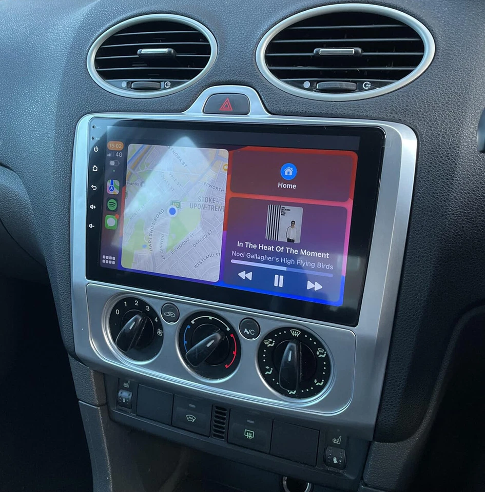 Für Ford Focus MK2 MK II MK3 2004-2011 Android 14 Autoradio Carplay GPS Navi RDS - Bild 2 von 4