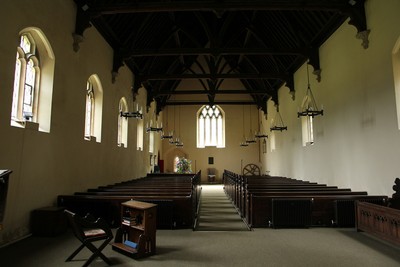 Photo 6x4 St.Peter's nave 2 c2014