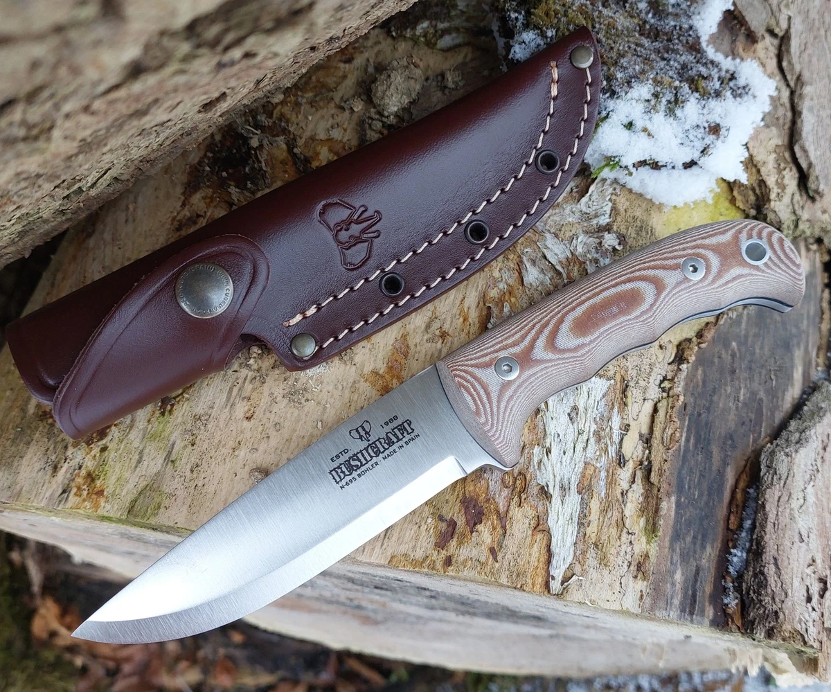 Cudeman Messer Bushcraft 148-X Outdoormesser N695 Stahl Micarta | eBay