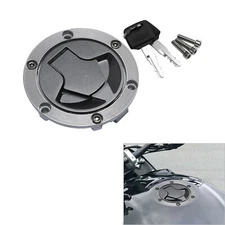 Fuel Gas Tank Cap Cover For Kawasaki Ninja 250R 2008-2014 Ninja 300 2013-2017 US