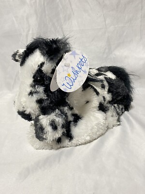 Wishpets Horse Pony Beauty Plush Spotted 12'' Black & White Stuffed Animal