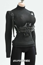 1/6 Female Multi-function Body Restraint Strap Belt Girdle Fit 12'' PH TBL Body