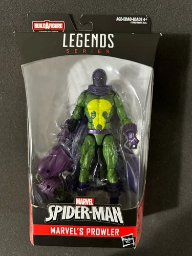 Figura de acción 2018 Prowler Marvel Legends BAF Lizard Series Hasbro 6" nueva