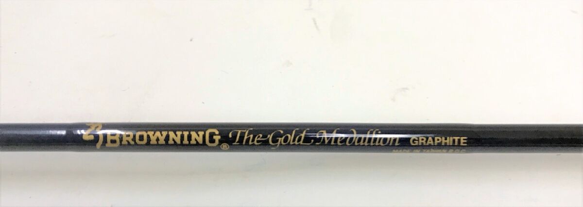 Vintage Browning “ The Gold Medallion” graphite 8’ 3 pc Fly Rod model  M22980P