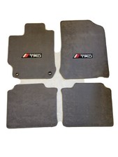 For 2012-2017 Toyota Camry Floor Mats Gray Carpets W Trd Emblem For 2012-2017 Toyota Camry Floor Mats Gray Carpets W Trd Emblem