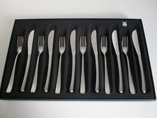 WMF VISION VORSPEISE-/ DESSERTBESTECK PROTECT 12-TEILIG EDELSTAHL MATTIERT