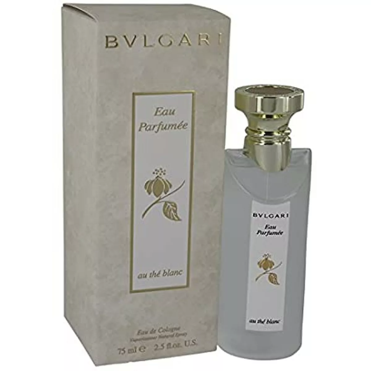  Bvlgari Eau Parfumee au the Blanc Eau de Cologne : Beauty &  Personal Care