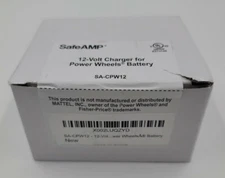 SafeAMP 12-Volt Charger for POWER WHEELS Battery SA-CPW12
