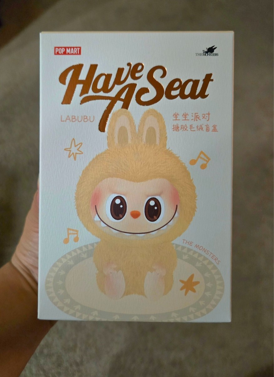 AUTHENTIC POP MART LABUBU Have a Seat, Ququ, UNOPENED, The