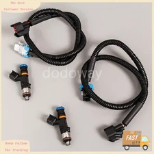 Fit for Polaris Ranger XP Ranger Crew RZR 800 Fuel Injector Harness Set 1 Pair