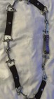 Etienne Aigner Vintage Belt~ Silver Metal Rings & Brown L/XL ~ NWOT — photo 10