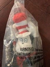 2003 universal studio dr. seuss talking cat in the hat New In Box Wears