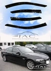 For BMW 5 Series F10 2010-2016 Window Visor Vent Sun Shade Rain Guard Door Visor
