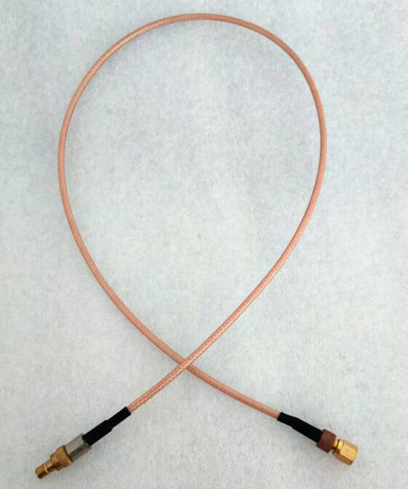 RG316 DS N Male To N Female Bulkhead Coaxial RF Pigtail Cable - USA Made (CA Seller)