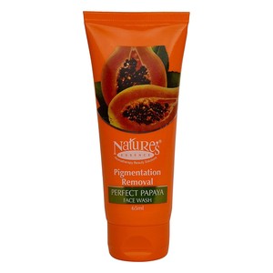 nature's pigmentation removal perfect papaya face wash