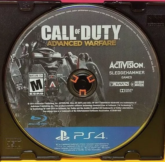 Call Of Duty: Advanced Warfare Gold Edition W/DLC PlayStation 4 