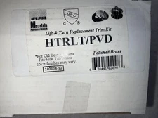 Mountain Plumbing HTRLT/PVD TUB DRAIN LIFT/TURN BATH WASTE/OVERFLOW Trim Kit