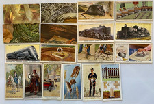 WILLS CIGARETTE CARDS: 18x MIXED CARDS