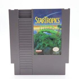 Startropics NES With Manual VG Cart Nintendo Cleaned And Tested