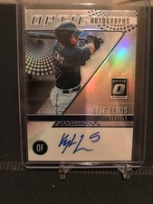 2018 Donruss Optic Kyle Lewis Auto! Prizm Mariners