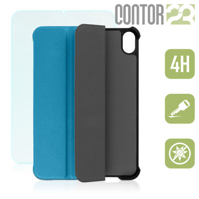 Smarte Schutzhülle Tasche +matte Folie TÜRKIS 8.3'' Apple iPad Mini 6.Gen (2021)