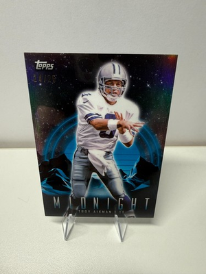 #ad #ad Troy Aikman 2024 Topps Composite Midnight 25 #314 Cowboys $34.99