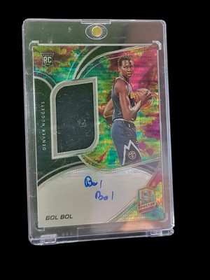 2020 Panini Spectra Prizm Bol Bol #215 Celestial Patch 39/99 RC Memorabilia