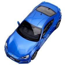 AUTOart 1/18 Subaru BRZ Blue Simulation Alloy Collection Gift Car Model