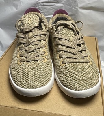 Allbirds Tree Piper Hazy Beige/Blizzard Mesh Low Top Lace Up W 8 AB0068W080