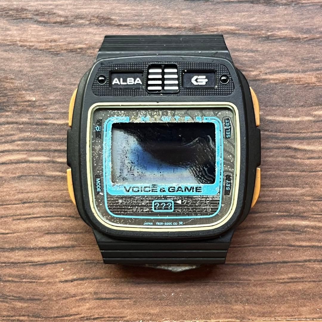 Dead Seiko Unused Alba Repair Junk Parts LCD Stock Watch - vintagewatches.pk