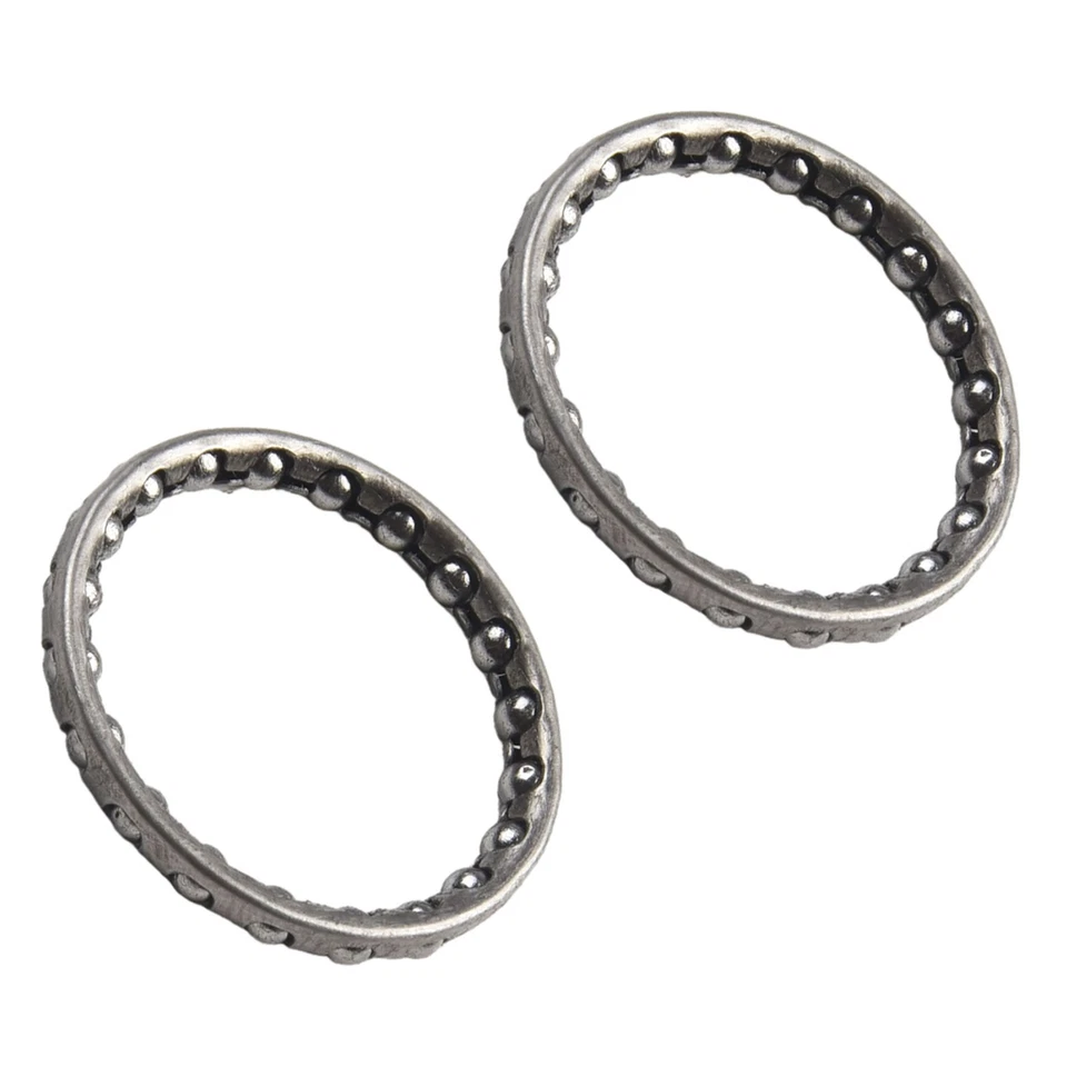 2 X Bicycle Ball Bearing Caged 1-1/8 Threadless Headsets Cups Threaded MTB Bike - Image 3 of 4