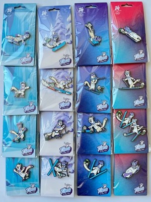 ミラノ コルティナ2026 ピンバッジセット 2026 Milano Cortina Tina Sports Pose Pins | eBay