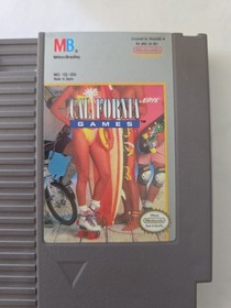 California Games - Sistema de entretenimiento Nintendo NES (1988) solo cartucho