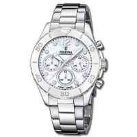 Festina Damenuhr Boyfriend F20603/1 Armbanduhr Edelstahl Silber UF20603/1