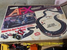 Aurora Andretti AFX G with F-1 HO Slot Car Set