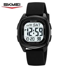 SKMEI Men Sport Watch Student Boy Girl Chronograph Wristwatch LED Digital Watch