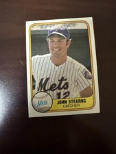 1981 Fleer #317 John Stearns