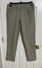 Lululemon ABC Classic-Fit 5 Pocket Pant Warpstreme Beige Size 31x32 - LM5583S
