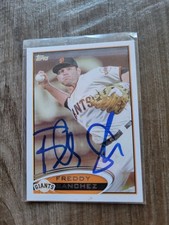 Freddy Sanchez Signed 2012 Topps Baseball Card Giants Pirates #561