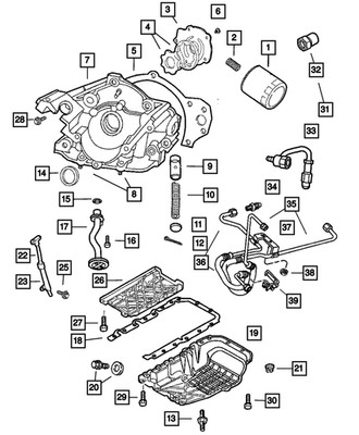 Genuine Mopar Oil Pan 4792956AA