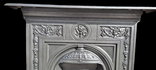 Antique Victorian cast iron  Combination all in one fireplace.cast iron fire - Picture 7 of 17