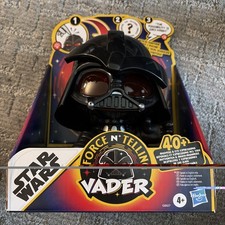   Star Wars  Force-N-Telling Vader Interactive Talking Action Figure And Works