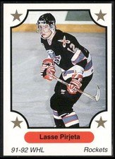 1991-92 7th Inning Sketch WHL #160 Lasse Pirjeta