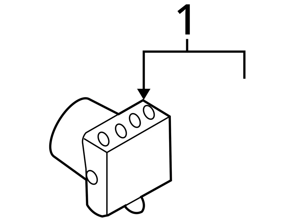 Módulo de control de bomba Ford Five Hundred Abs 2006-2007 CFKJW Foto 4 de 4