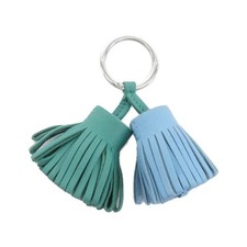 Authentic Hermes Carmen Unodos 077895CJ Key Ring 260-007-697-1150