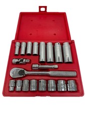 Mac Tools 19pc 3/8” Drive SAE 6pt General Service Ratchet And Socket Set
