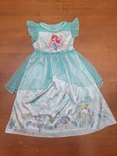 Disney Girls  Little Princess Fantasy Gown, Ariel - Ocean Dreams, 4T