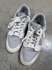 Nike Dunk Low Men's Size 9.5 White/gray