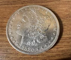 1880  $1 Morgan Dollar 90% Silver Coin. Excellent condition.Likely uncirculated